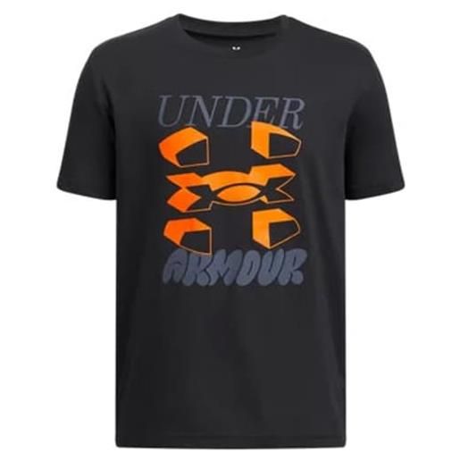 Under Armour split big logo short sleeve t-shirt l
