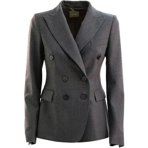 Kiltie giacca doppiopetto - grigio