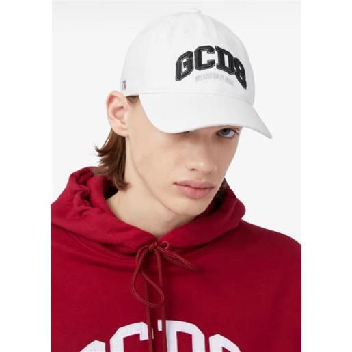 GCDS cappello GCDS con visiera "lounge logo"