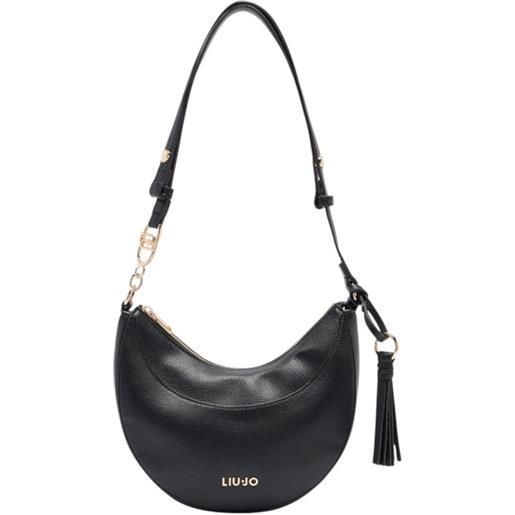 Liu.Jo Pelletteria liu. Jo af5251 e0058 - borsa a spalla con charm e dettagli gold