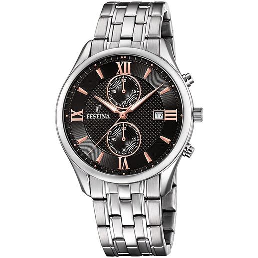Festina orologio uomo Festina timeless chronograph f6854/7