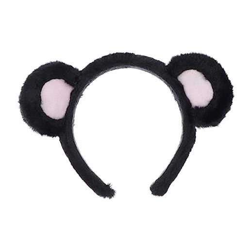 DOITOOL fascia per a forma di orso adorabile fascia per copricapo da festa accessorio per decorazione festiva