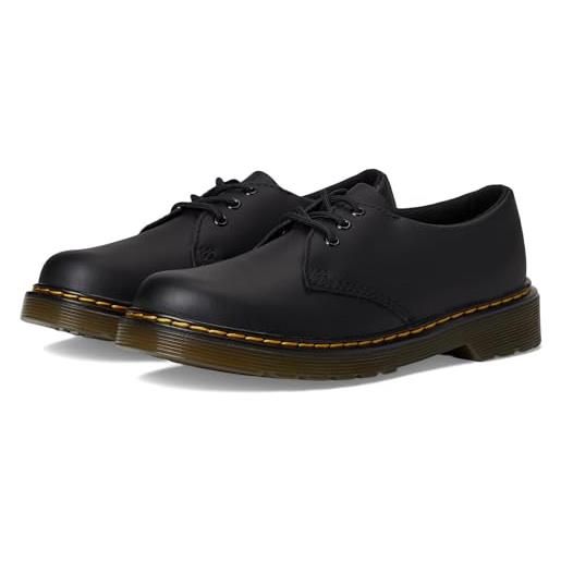 Dr. Martens derby nero da bambino 1461 j softy t