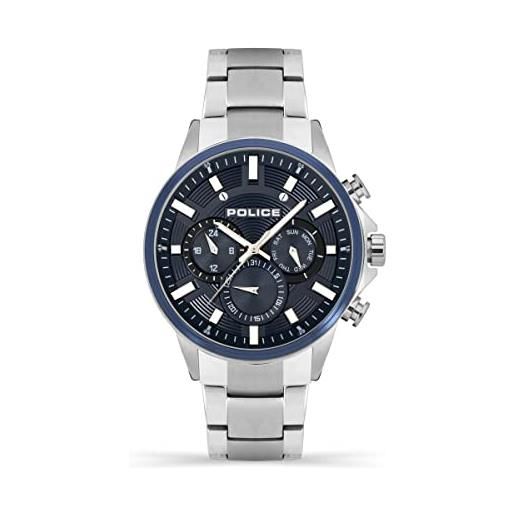 Police Orologio Classico Uomo PEWJG2110702 - Quadrante Argento, Bracciale In Acciaio, Larghezza Cinturino 28 Mm, Misura Unica - 3