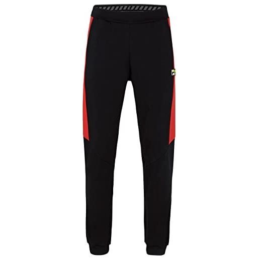 VR/46 RIDERS ACADEMY pantaloni riders academy fila , uomo, xs, nero
