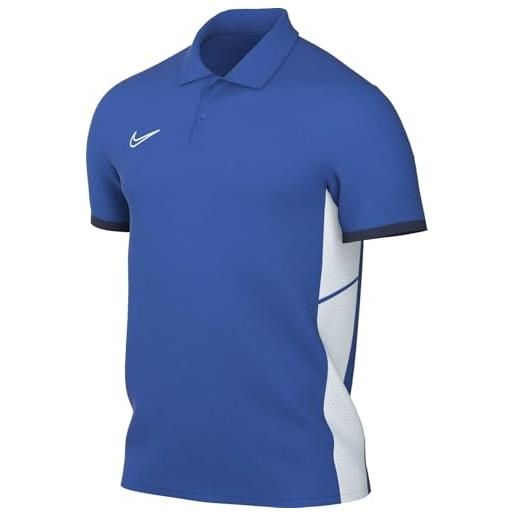 NIKE fz9759-463 m nk df acd25 ss polo maglia lunga uomo royal blue/midnight navy/white/white taglia s