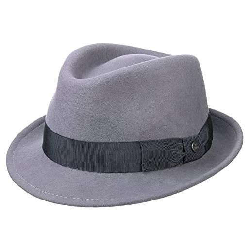 LIERYS classic wool trilby cappello in feltro di lana fedora donna uomo estate inverno cappello da pioggia ripieghevole per esterno