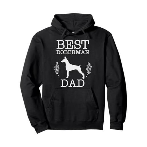 Doberman Gifts dobermann regali per gli uomini bester dobermann papa felpa con cappuccio