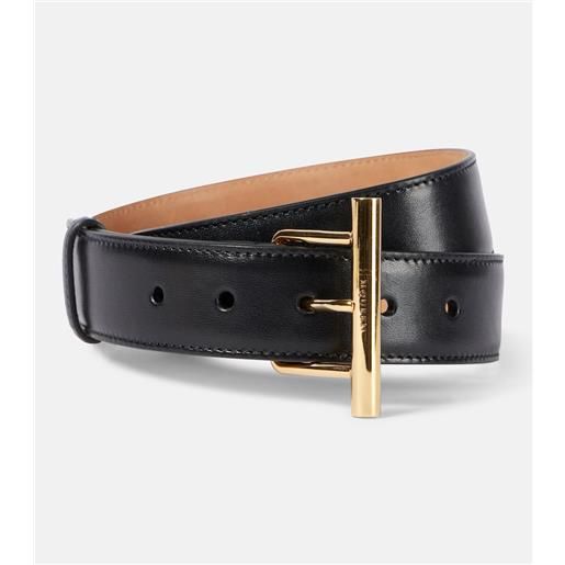 McQueen cintura t-bar hip in pelle