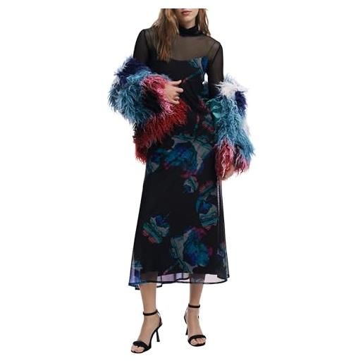 Desigual abito lungo donna nero