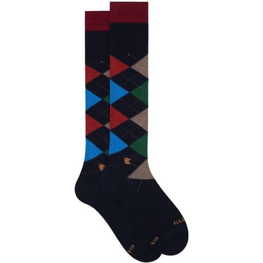 GALLO calza lunga argyle
