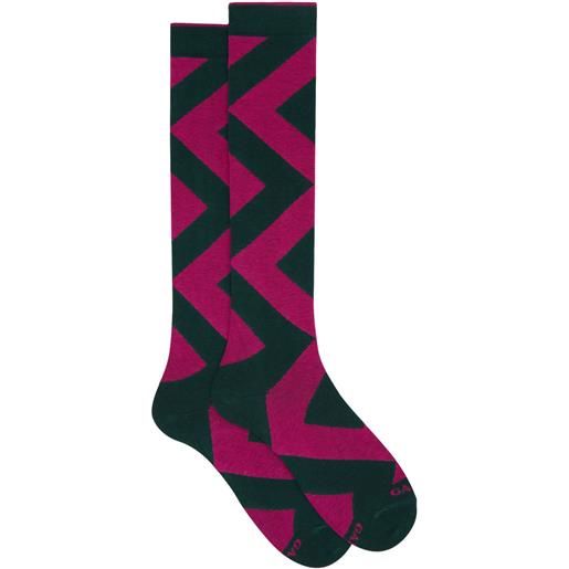 GALLO calza lunga maxi rombo