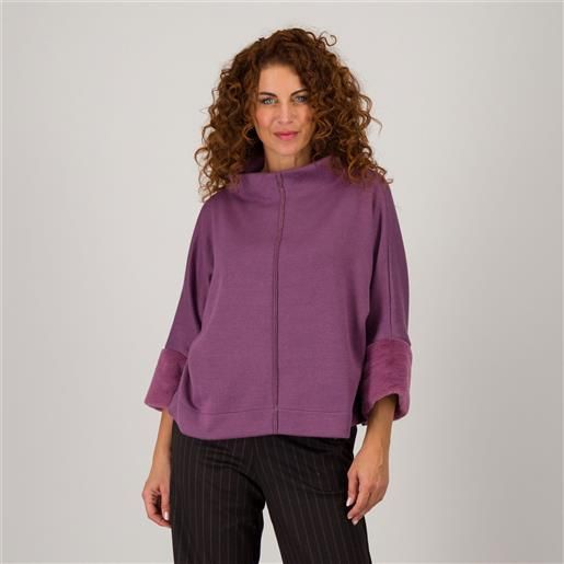 Bianca Della Torre maglietta linea over con collo a cratere