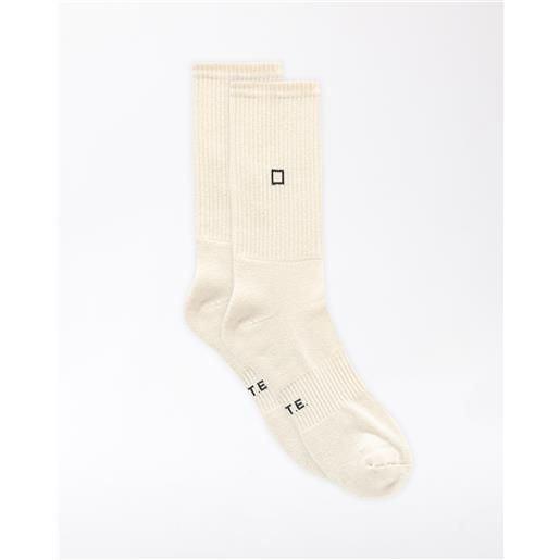 D.A.T.E. socks basic ivory