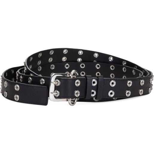 AMBUSH cintura con occhielli - nero