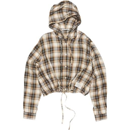 Acne Studios camicia a quadri - toni neutri