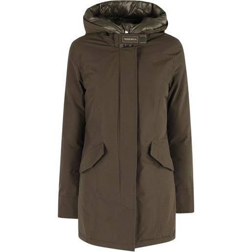 Woolrich parka con cappuccio - verde