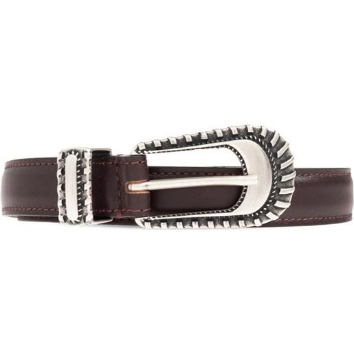 IRO cintura con fibbia - rosso