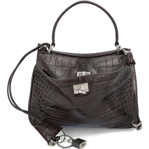Balenciaga borsa a spalla rodeo - marrone