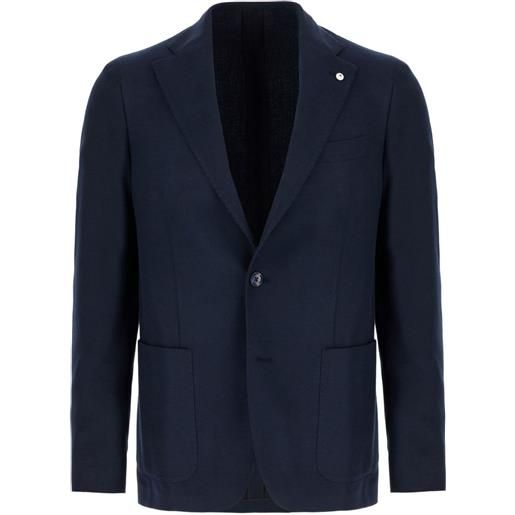 L.B.M. 1911 blazer con bottone - blu