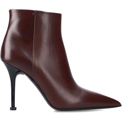 Premiata stivali con tacco a stiletto 100mm - marrone