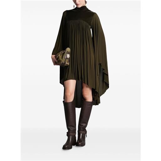 ZIMMERMANN abito memento a collo alto - verde