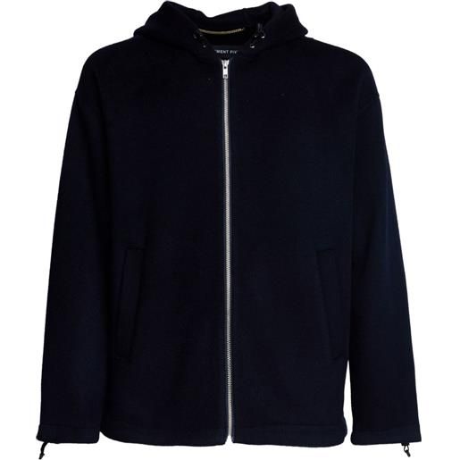 Department 5 parka con cappuccio e zip - blu