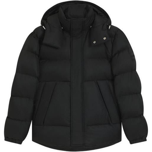 BOSS piumino corbinian5 con cappuccio - nero