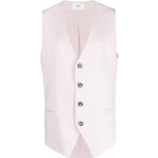 AMI Paris gilet - rosa