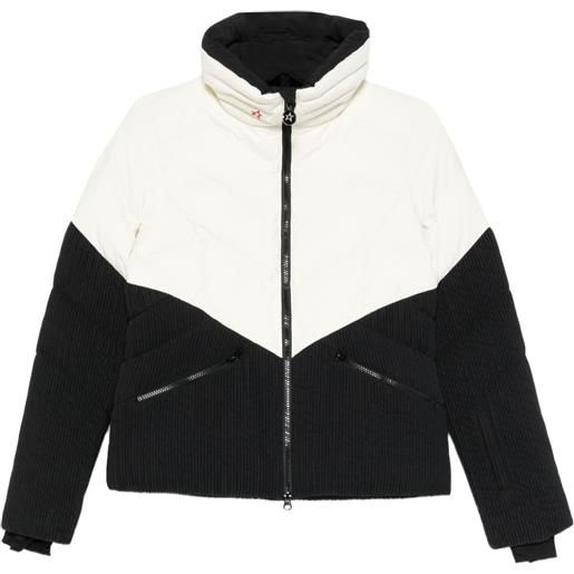 Perfect Moment bomber con zip - bianco