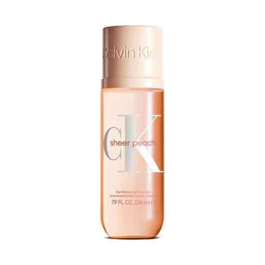 CALVIN KLEIN ck one body mist sheer peach