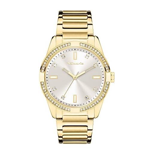 Tamaris orologio analogueico quarzo donna con cinturino in acciaio inox tt-0101-mq