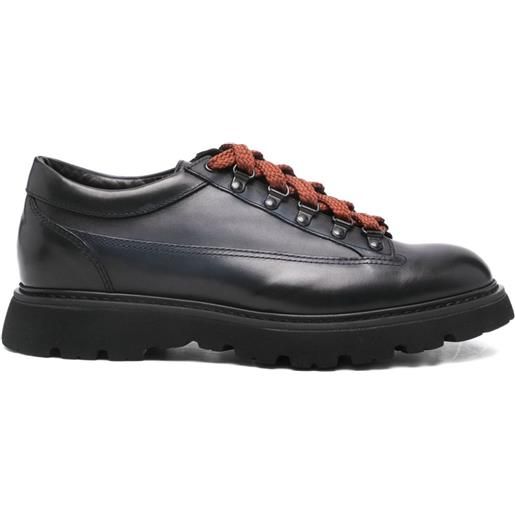 Doucal's derby stringate - blu