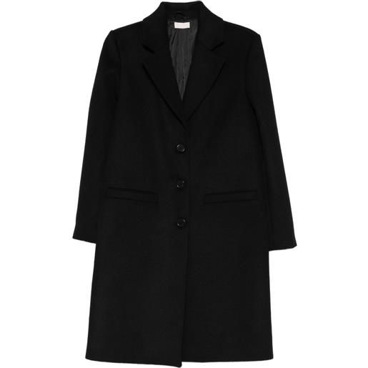 LIU JO cappotto monopetto - nero