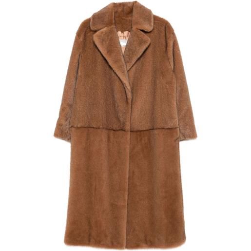 Antonelli cappotto monopetto fritella - marrone