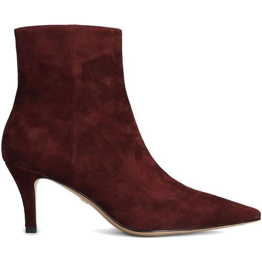 Lola Cruz stivaletti a punta - rosso