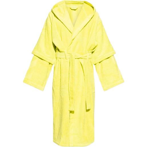Off-White vestaglia con cappuccio - giallo
