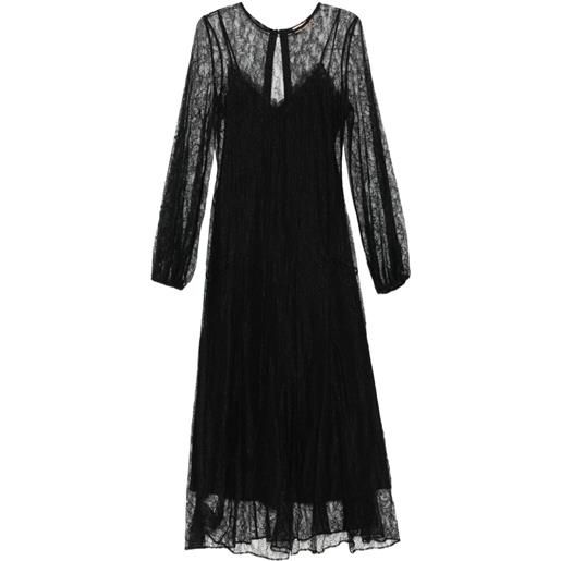 TWINSET abito a maniche lunghe - nero
