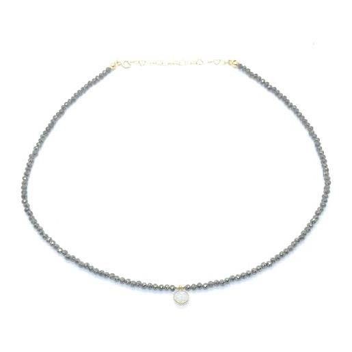 Collana Luna E Stella ELBLUVF – Gioiello Donna In Acciaio Inox Oro Rosa, Argento O Oro - 2