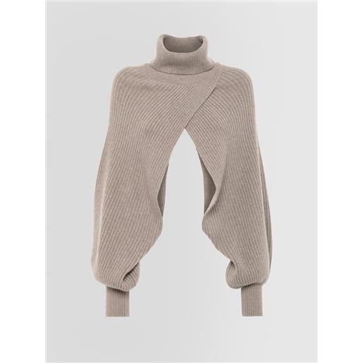 ALPHA STUDIO dolcevita coprispalle coste mix