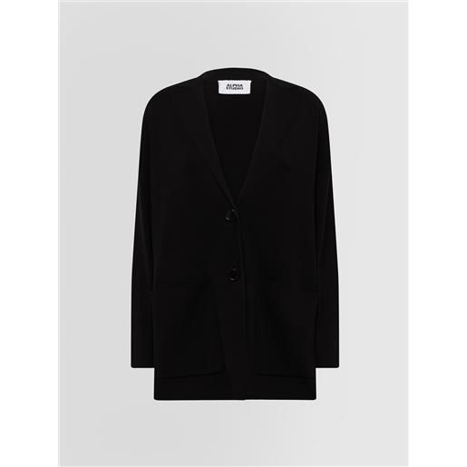 ALPHA STUDIO blazer tailoring knit
