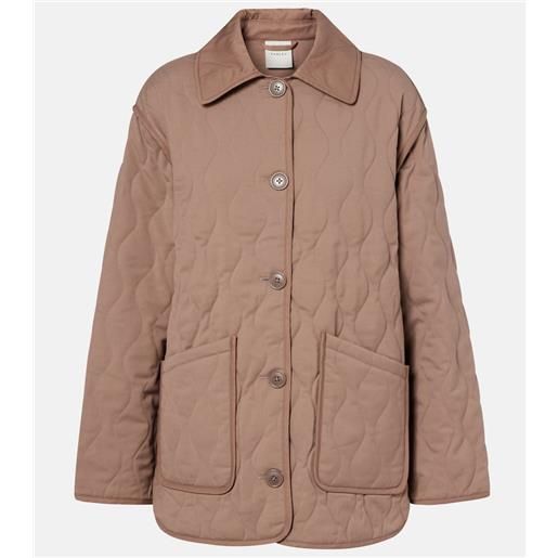 Varley giacca wilson in flanella trapuntata