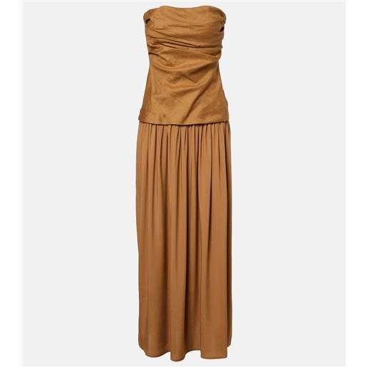 Faithfull abito lungo hedy in lino