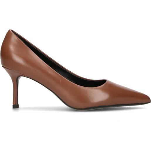 VIOLABLU' décolleté donna cuoio in pelle