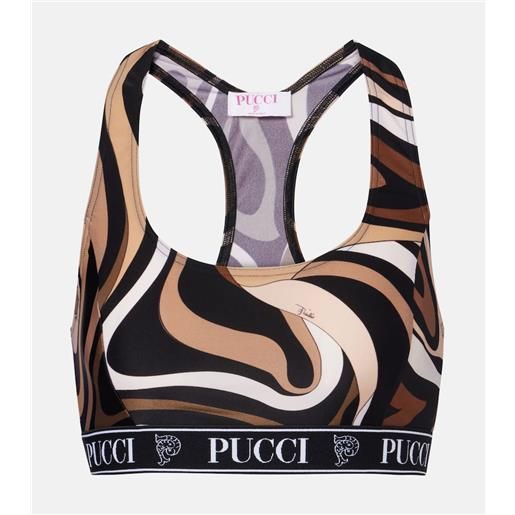 Pucci top sportivo marmo