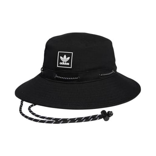 Adidas originals utility boonie bucket hat, black/white, one size