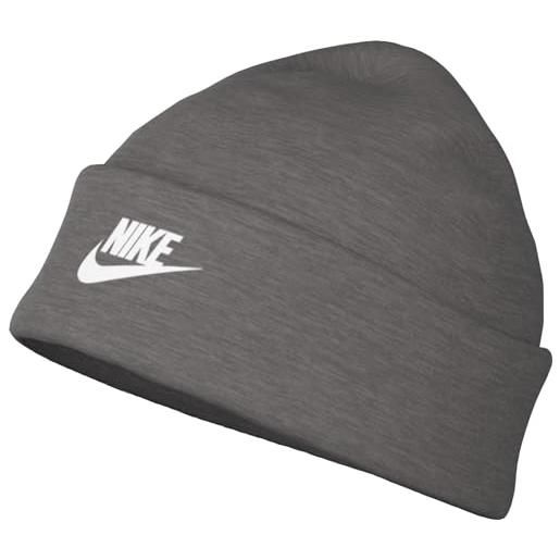 Nike u nk peak beanie tc fut l headwear, grigio, rozmiar uniwersalny unisex-adulto