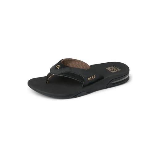 Reef Santa Ana Infradito Uomo 43 – Pelle Vegana, Supporto Arco Plantare, Suola Anti-marca, Sandalo Impermeabile Spiaggia