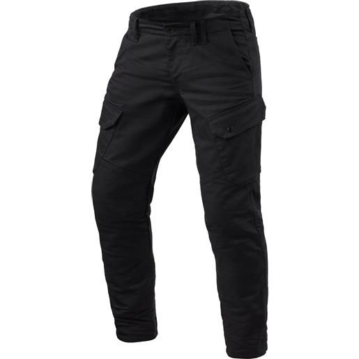 Revit jeans moto cropped Revit cargo 2 tf nero, w33/l32
