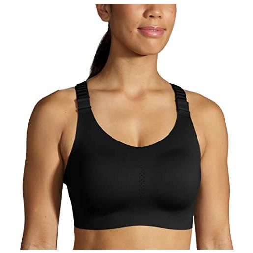 Brooks 350085001 dare racerback run bra 2.0 reggiseno sportivo donna black taglia 0402d